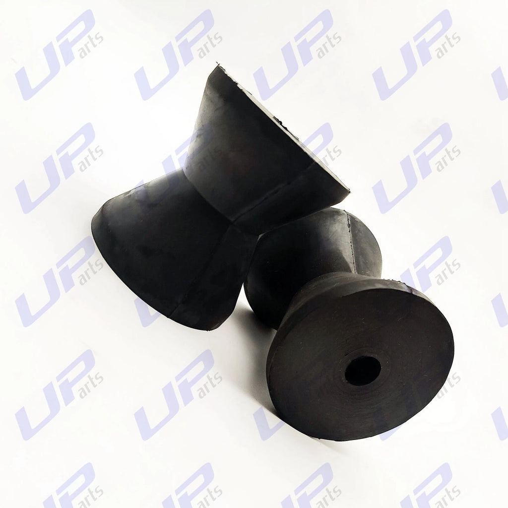 2 Pack Bow Stop Rollers for Boat Trailer (4 Inch Mounting Width)