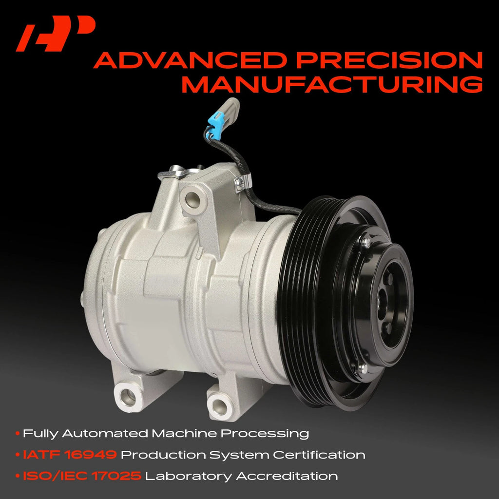 A/C Compressor with Clutch for Chevy Colorado GMC Canyon (2004-2012)