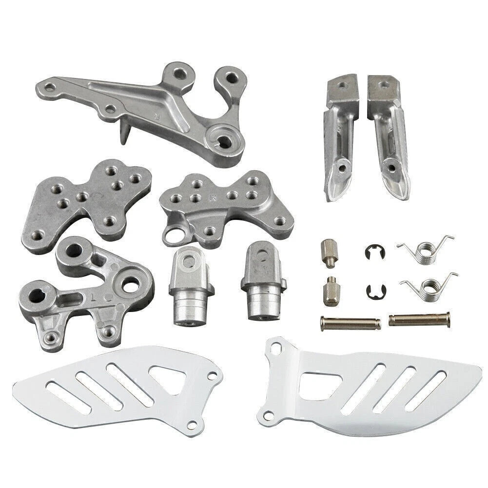Front Rider Footrest Pegs Brackets for Suzuki GSXR 1000 (2005–2011)
