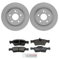 Bosch QuietCast Rear Rotors & Ceramic Brake Pad Kit for W221 S400 R230 SL550 (2007–2013)