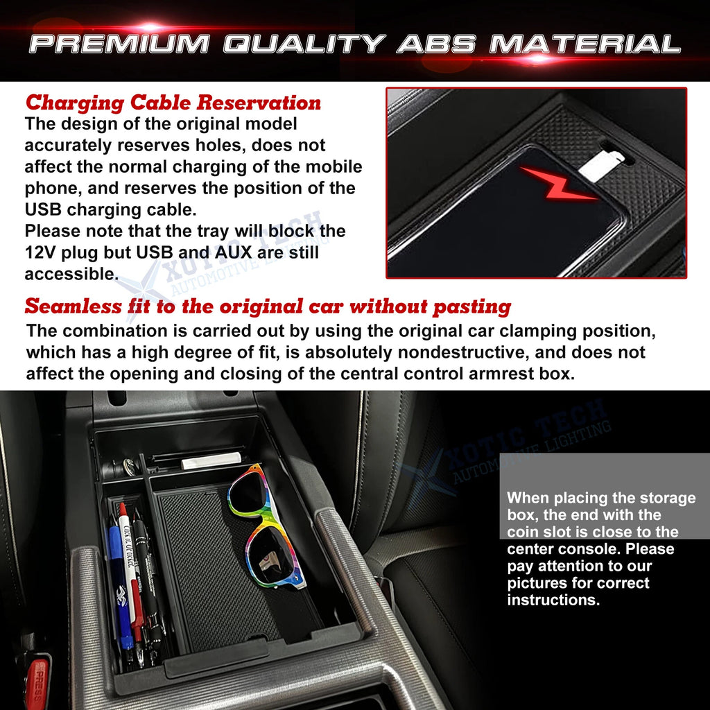 Center Console Organizer for Hyundai Palisade (2023-2025) Armrest Tray