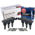 Set of 6 Ignition Coils & 6 NGK Iridium IX Spark Plugs for Kia K900 (2015–2016)