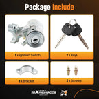 Ignition Switch with 2 Keys for Toyota Corolla RAV4 1.8L (2011–2018)