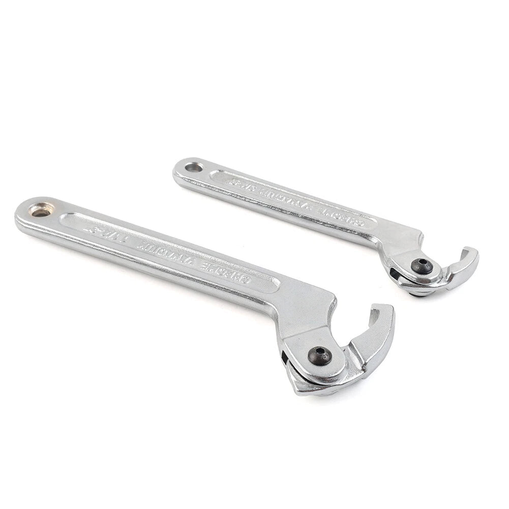 Adjustable Shock Absorber C Clamp Spanner Hook Wrench for Motorcycle ATV