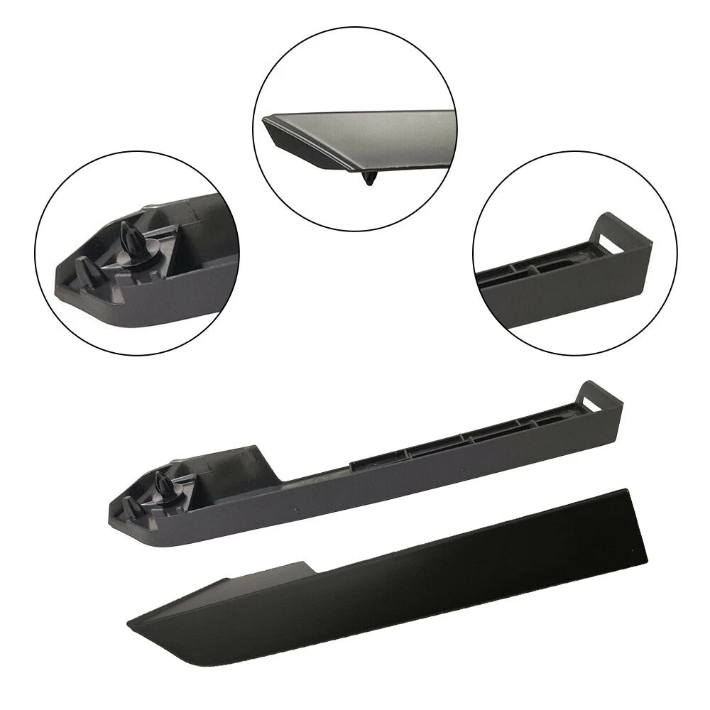 Set of 2 Front Bumper Grille Headlight Filler Trim Panels for Toyota Tacoma (2012–2014)