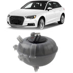 Coolant Tank Reservoir Water Bottle w/Cap for Audi Volkswagen Golf Passat