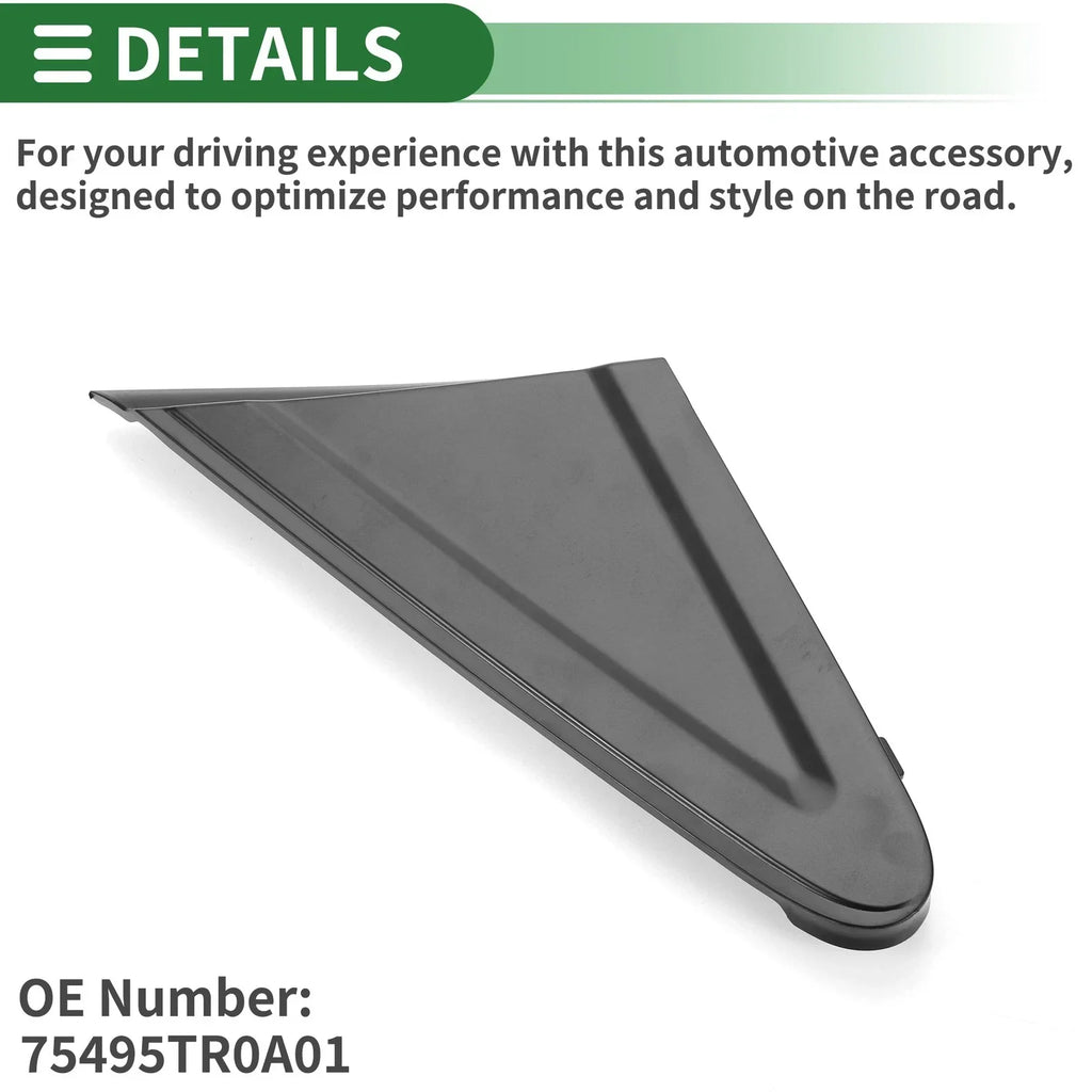 Front Left Side Door Pillar Window Trim for Honda Civic (2012-2015)