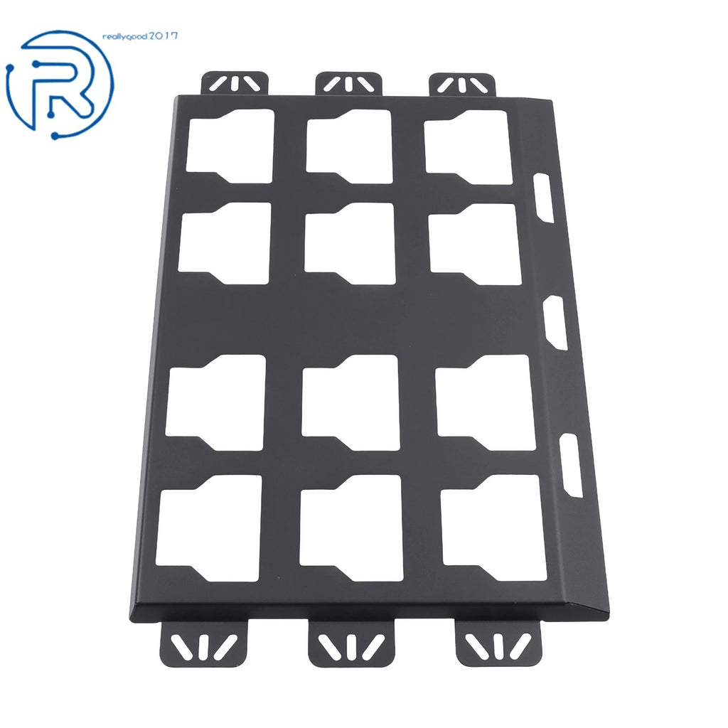 2X Mounting Plate for Organization System (100 lbs, Black)