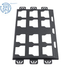 2X Mounting Plate for Organization System (100 lbs, Black)
