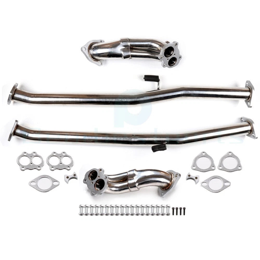 Stainless Steel Exhaust Pipe for Nissan 300ZX Turbo (1990–1996) VG30DETT