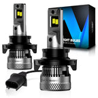 2X H13 LED Headlight Bulbs 40000LM 6500K White for