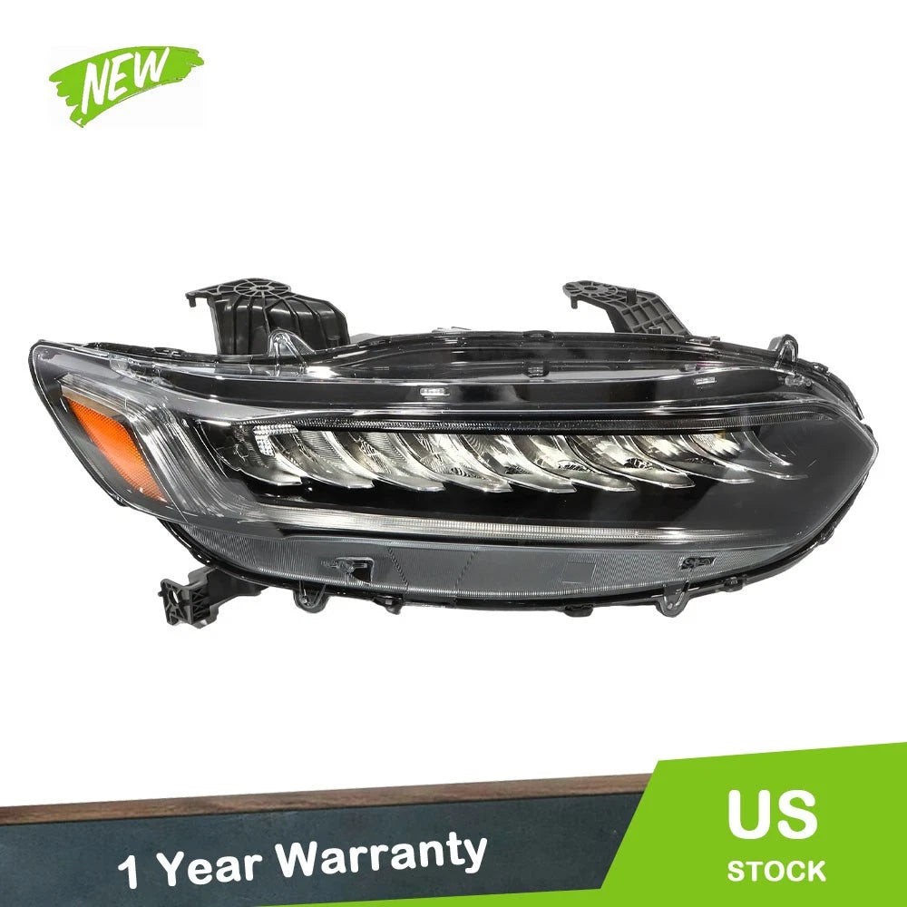 Right Side Headlight Assembly for Honda Accord (2021–2022) w/o Black LED