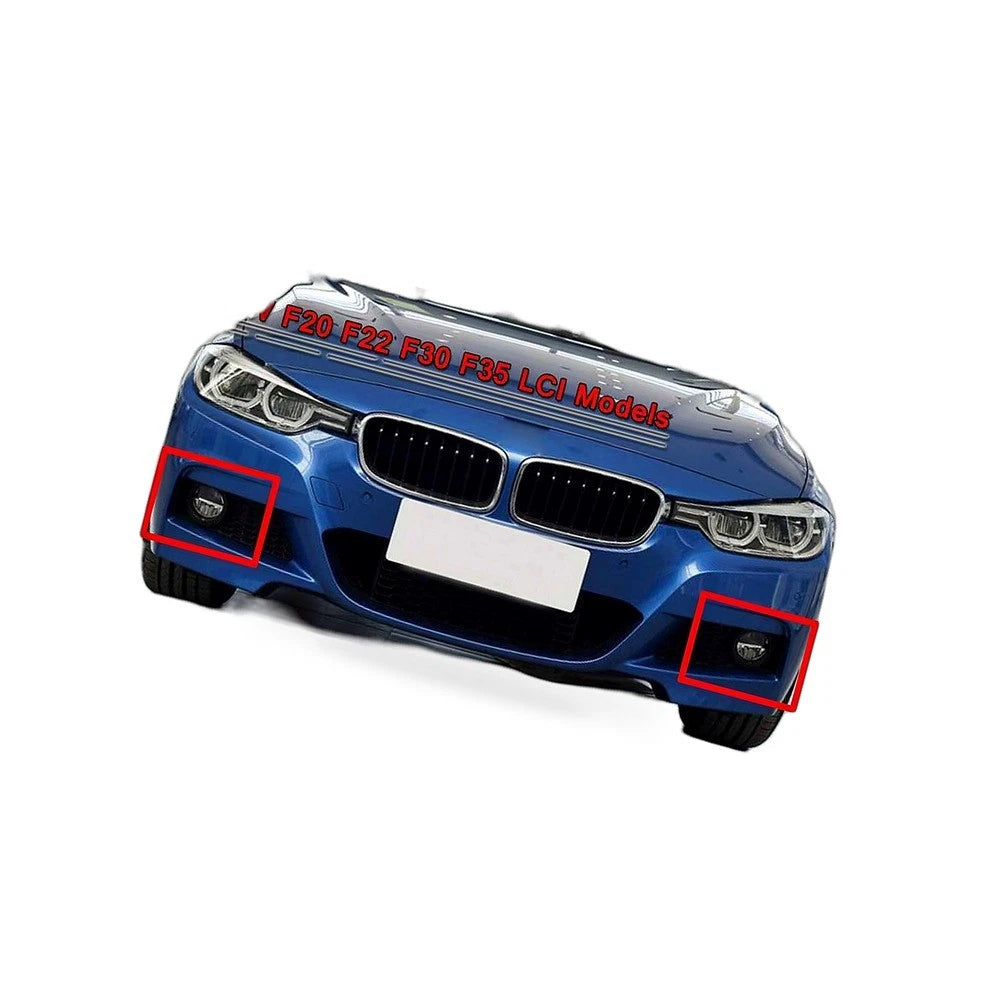 LED Front Bumper Fog Lights for BMW F20 F22 F30 F35 LCI (2012–2019)