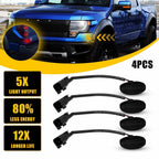Set of 2 Smoke LED Side Marker Lights for Ford F150 Raptor (2010–2014)