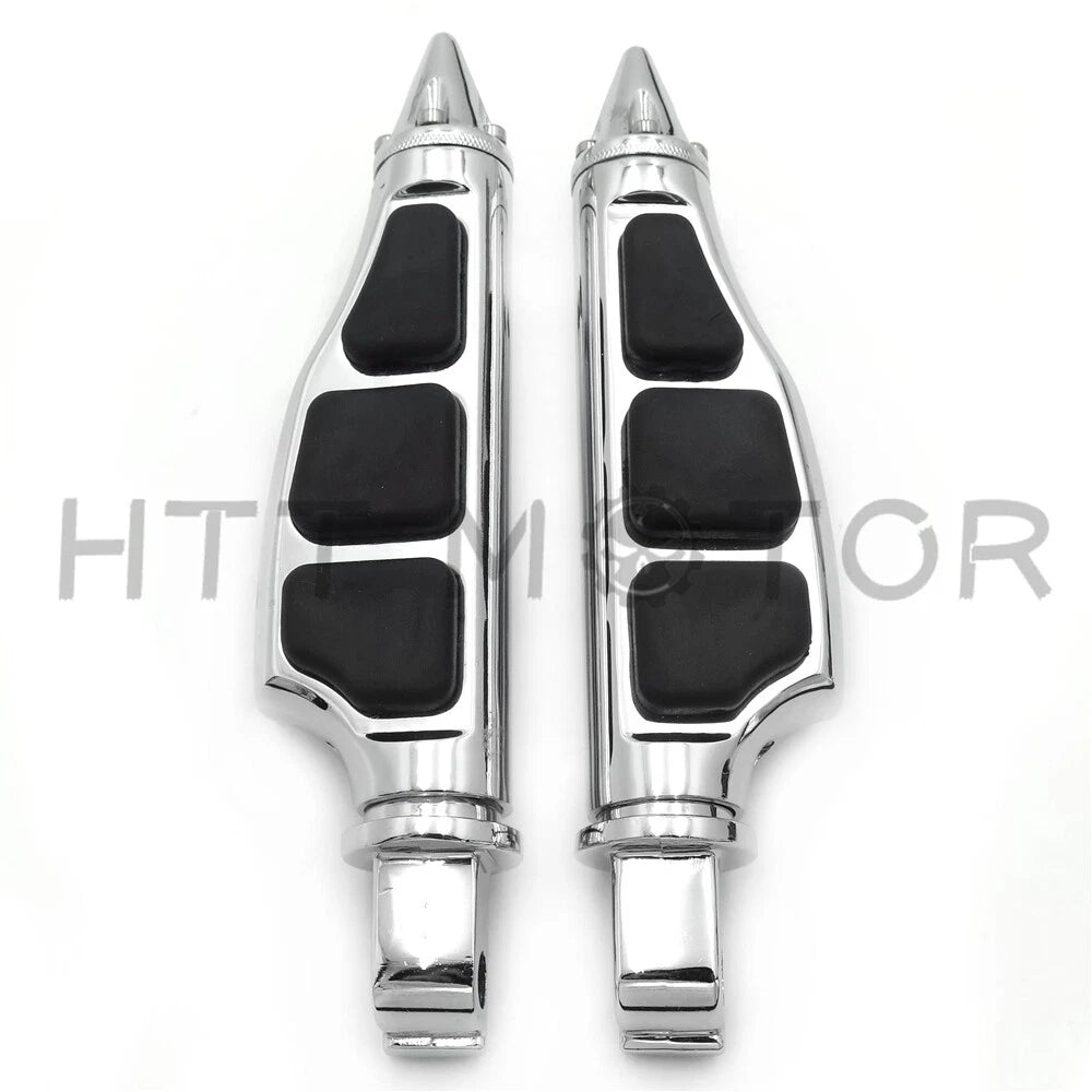Stiletto Spike Footpegs for Hard-Ball & Boardwalk (Rear) Chrome