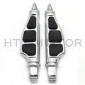 Stiletto Spike Footpegs for Hard-Ball & Boardwalk (Rear) Chrome