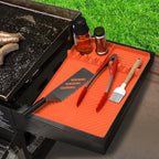 Silicone Griddle Drying Mat for Kitchen Cooking Countertop - Orange