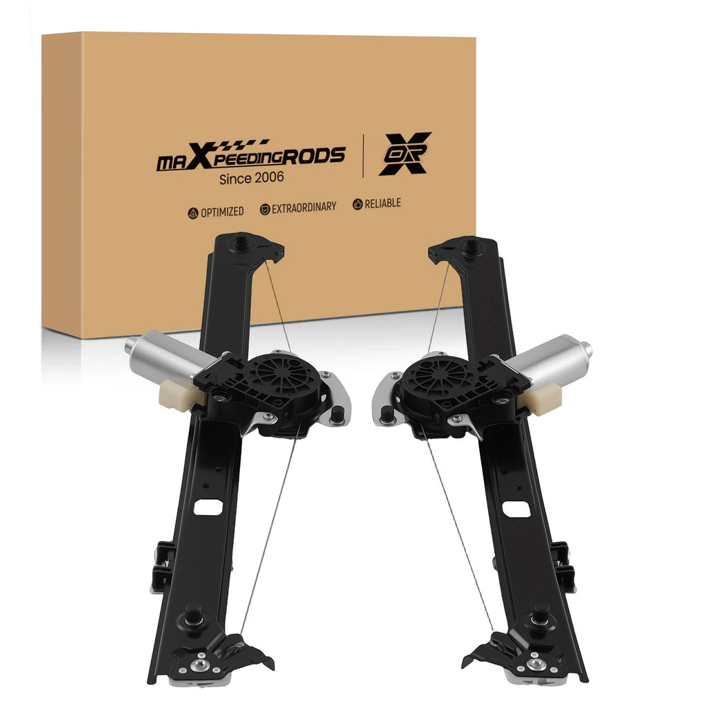 Set of 2 Window Regulator Motors for BMW X5 (2000–2006) Rear