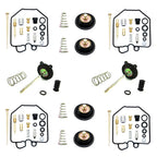 4X Carb Repair Kit for Honda CX500D Deluxe (1980–1981) Carburetor