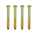Set of 4 Door Hinge Pins Bushing Kit for Ford F-150 F-250 F-350 Bronco