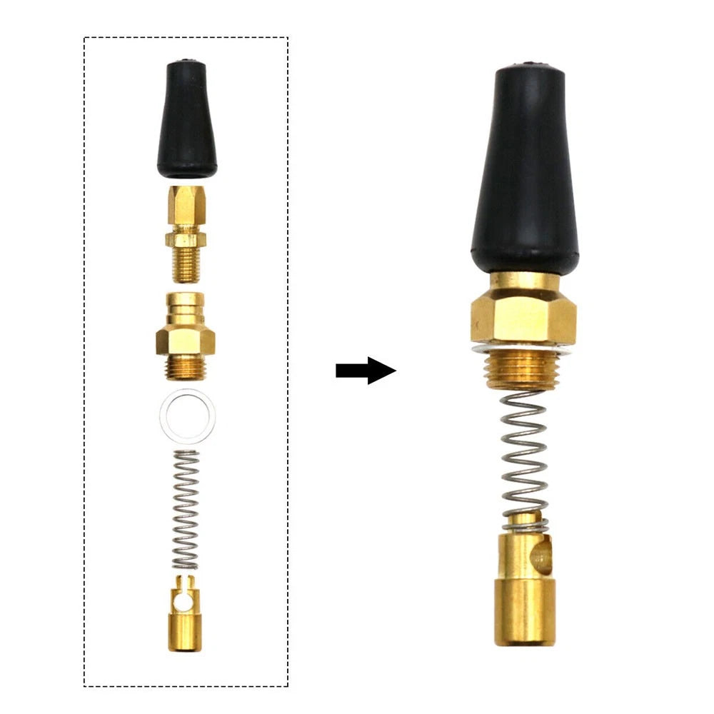 2X Carburetor Cable Choke Starter Plunger Kit MK-413 for Mikuni TM/VM (N/A)