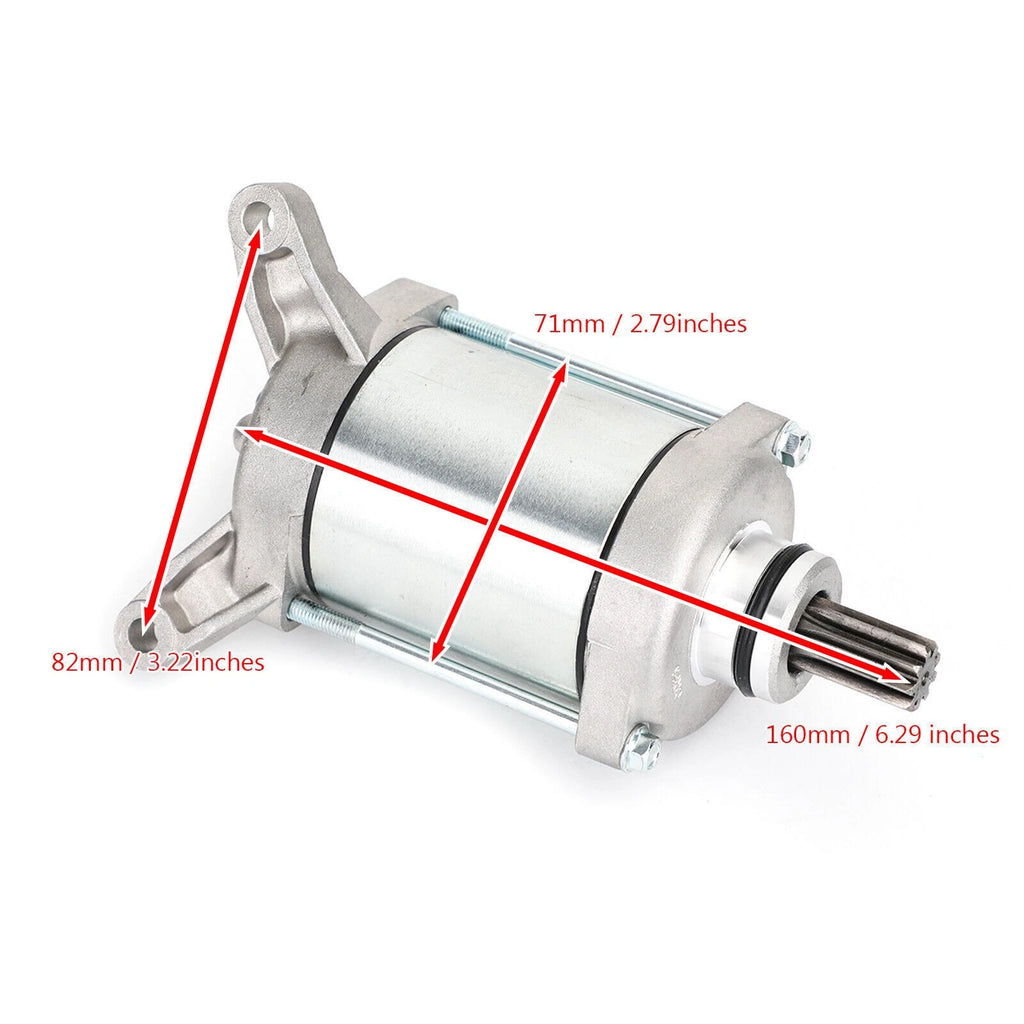 Starter for Yamaha YFM450FWA Grizzly 450 Kodiak 450 (2011–2016) 1CT-81890-00