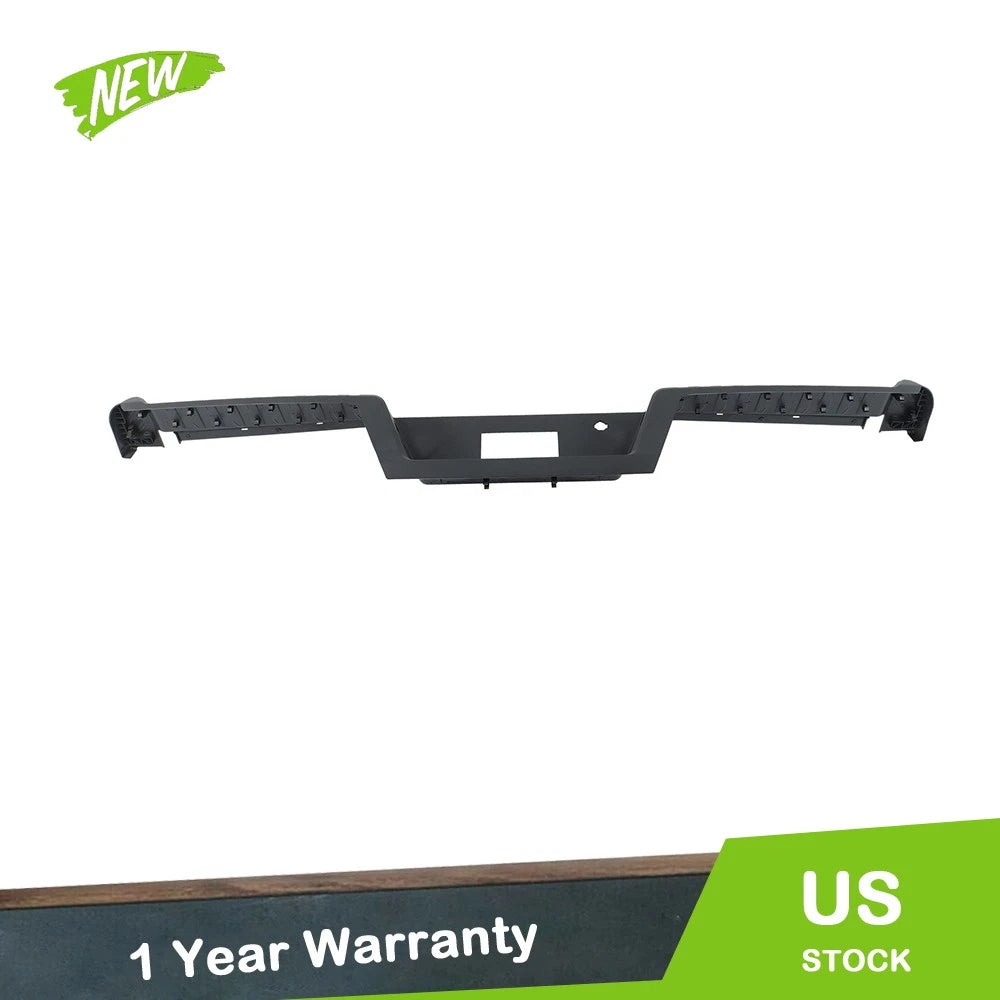 Rear Bumper Step Pad Cover for Ford F-150 (2021–2023) Black Plastic
