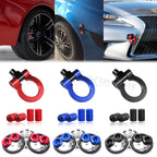 Towing Hook with Air Valve Caps and Quick Release Fastener for Lexus IS-F (2006–2013)