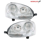 Chrome Headlights for Volkswagen Rabbit & Jetta (2005–2009)