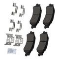 Rear Ceramic Brake Pads for Isuzu Hombre and Oldsmobile Bravada (1997–2001)