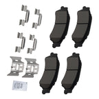 Rear Ceramic Brake Pads for Isuzu Hombre and Oldsmobile Bravada (1997–2001)