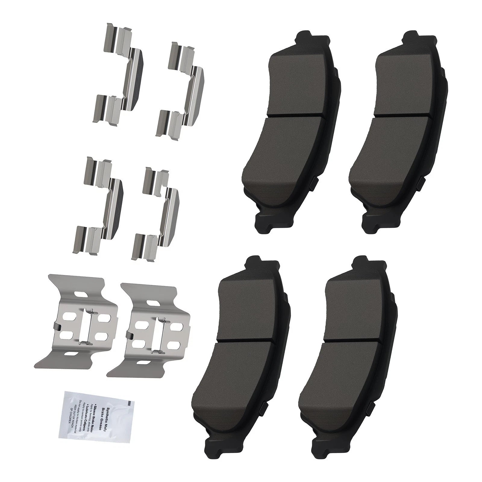 Rear Ceramic Brake Pads for Isuzu Hombre and Oldsmobile Bravada (1997–2001)