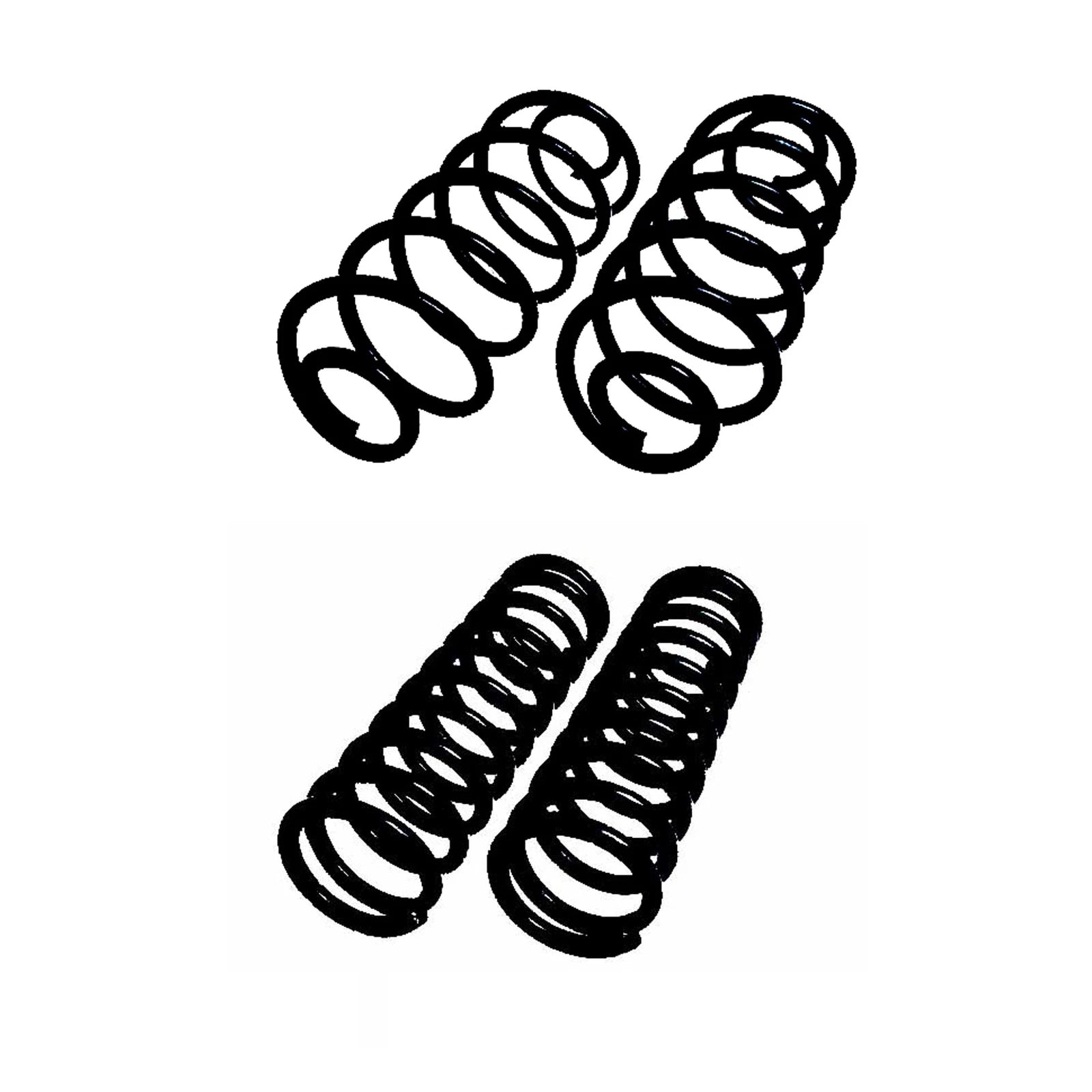 Coil Springs Kit for Chevrolet V8 Automatic (Lesjofors)
