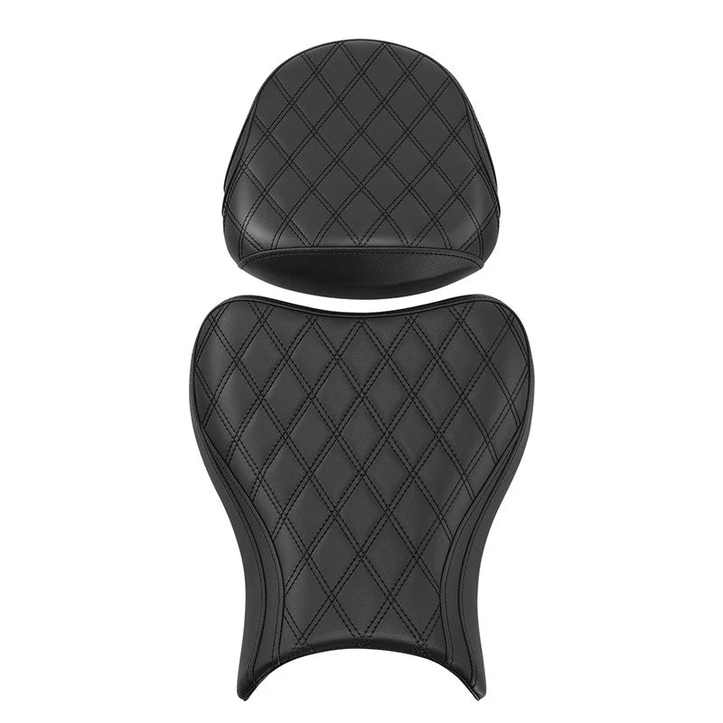 Black Rider Driver Passenger Seat for Suzuki Hayabusa GSX1300R (2008–2020)