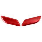CNC Mirror Block Off Plates Red for Ducati Panigale 959 1299 R S (2015–2019)