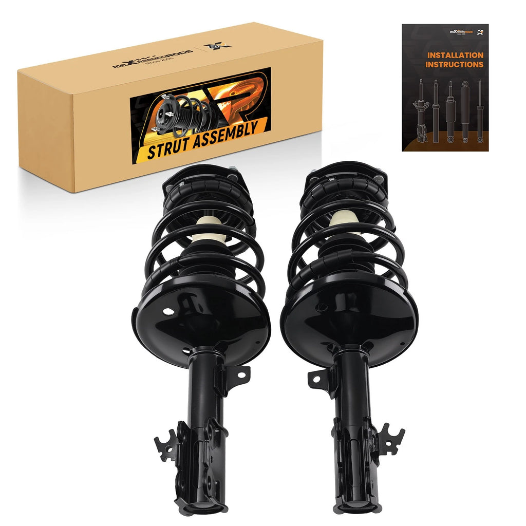 Pair Front Struts Shocks Coil Spring Assembly for Toyota Camry Solara (1997–2001)