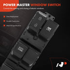 Front Left Power Window Switch for Kia K2, Rio 3 (2011-2017)