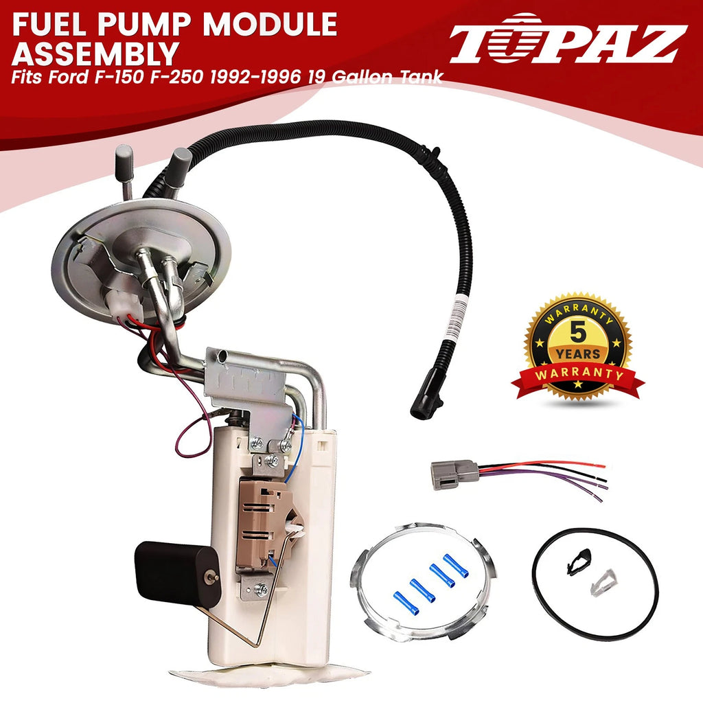 Front Fuel Pump Module Assembly for Ford F-150 F-250 (1992–1996) 19 Gallon
