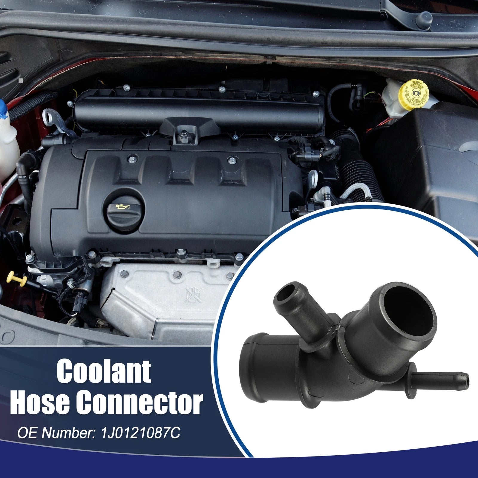 Radiator Coolant Pipe Connector Hose for Audi TT (2000–2006)