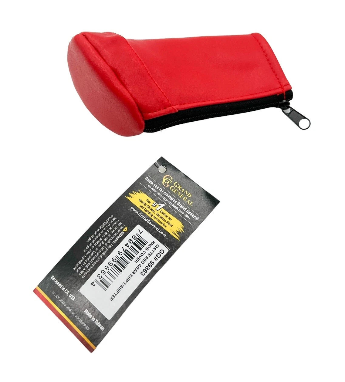 Gear Shift Knob Cover Solid Matte Red Replacement for Eaton Fuller (2011–2018)
