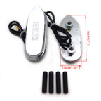 LED Signal Mirror Block Off Base Plate for Suzuki GSXR 600/750 (2006–2012)