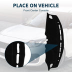 Dashboard Cover Mat for Suzuki Swift Sport (2017–2023) Black