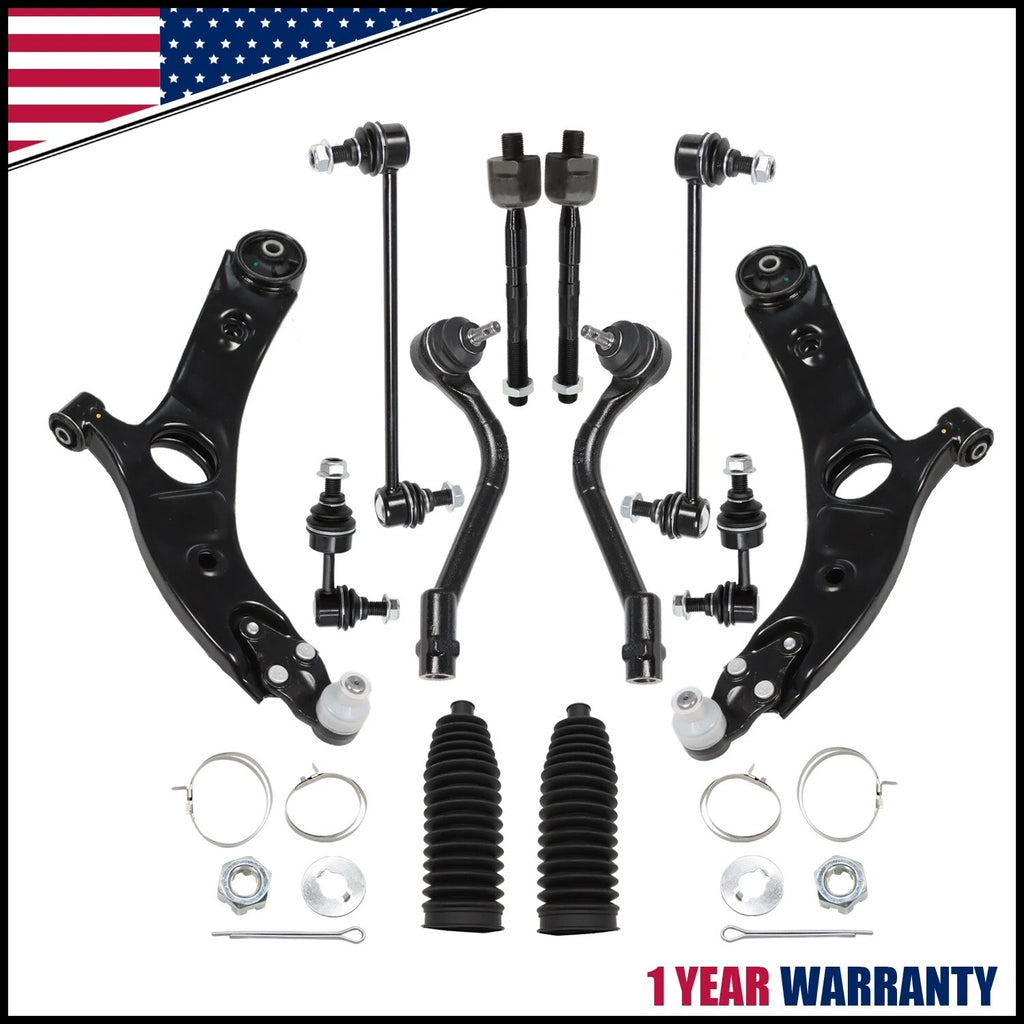 Front Lower Control Arm Tie Rod Sway Bar for Kia Optima Hyundai Sonata (2012–2015)