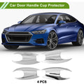 Set of 4 Door Handle Cup Protectors for BMW X3 (2018–2022) Chrome