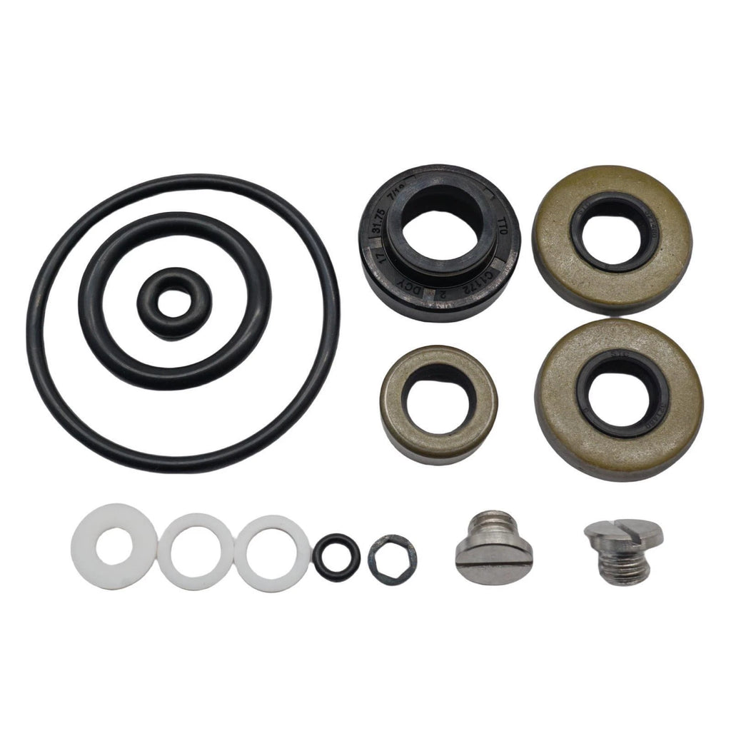 Lower Gearcase Seal Kit with Drain Screws for Johnson Evinrude 9.9 15 HP (396350)