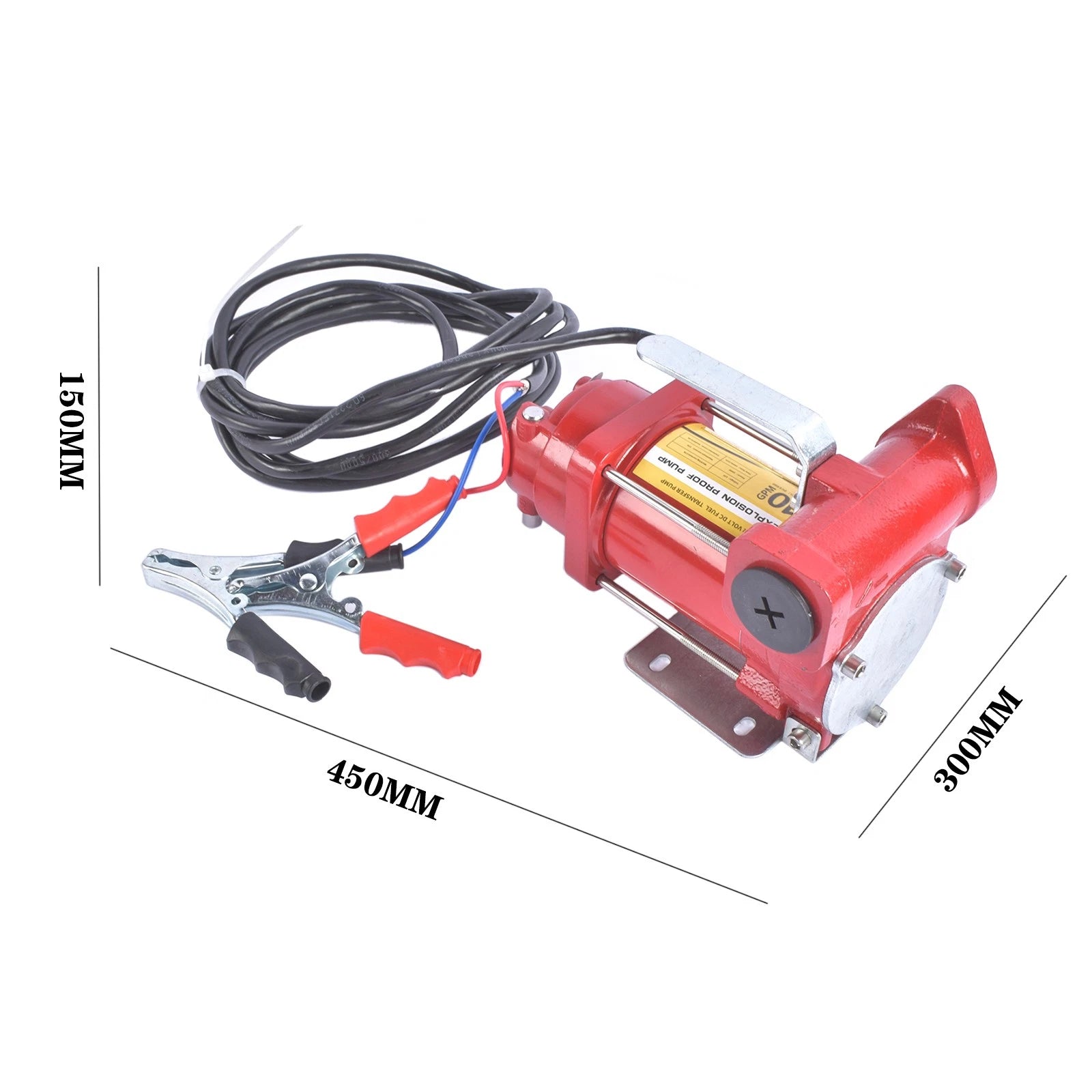 10 GPM 12V DC Fuel Transfer Pump for Trucks Tractors