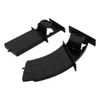 2Pcs Black Cup Holder Center for BMW 525i 528i 530i 535i 545i M5 (2004–2010)