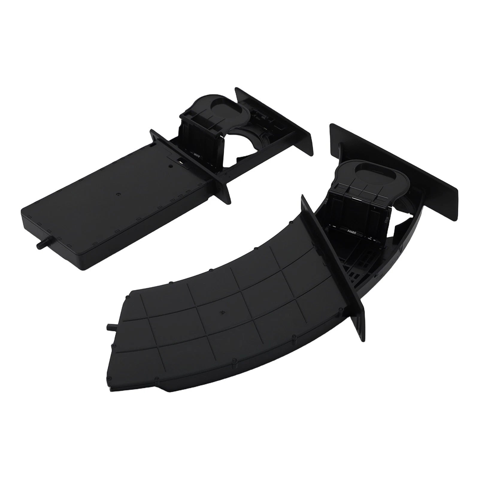 2Pcs Black Cup Holder Center for BMW 525i 528i 530i 535i 545i M5 (2004–2010)