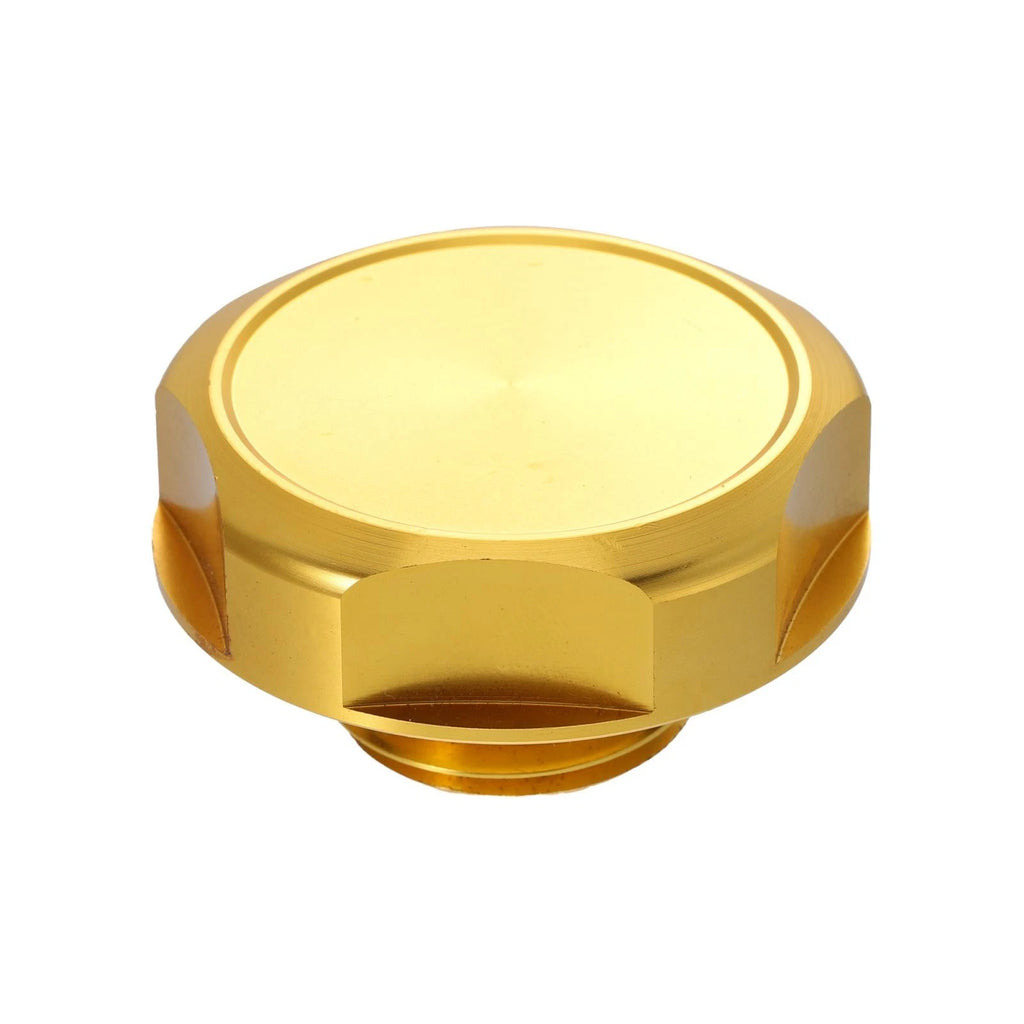 Gold Tone Aluminum Alloy Engine Oil Filler Cap for Nissan 