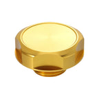Gold Tone Aluminum Alloy Engine Oil Filler Cap for Nissan 